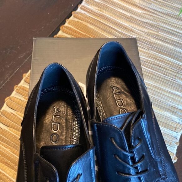 NWOT Aldo black leather oxfords size 11 - Picture 5 of 5